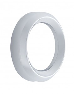 Chrome Plastic Century Small Gauge Cover - Freight