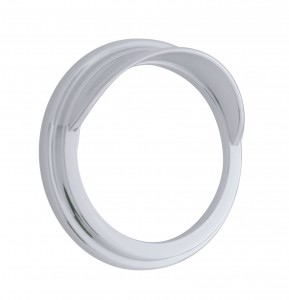 Chrome Plastic Pyrometer Cover W/ Visor - Freightl