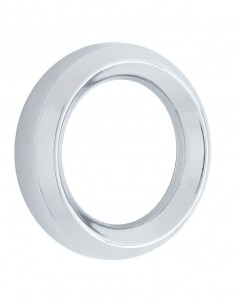 Chrome Plastic Small Pyrometer Cover - Kenworth