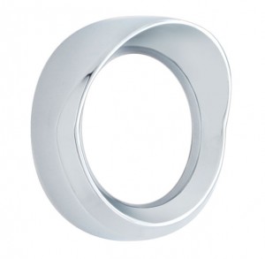 Chrome Plastic Small Pyrometer Cover W/ Visor - Kenworth