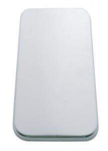 (2/Bulk) Stainless Steel Kenworth Vent Door Cover - Plain