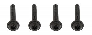 Freightliner Cascadia Grill Screw Set - Black Fini