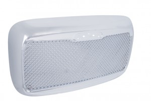 Chrome Plastic Freightliner Columbia Grill - Mesh