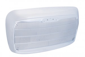 Chrome Plastic Freightliner Columbia Grill - Verti