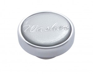 Stainless Steel Dome Rear 3Pc. Axle Cover - Aluminum Ring
