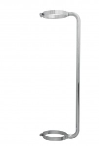 Chrome 34" Exhaust Grab Handle For 7" Exhaust