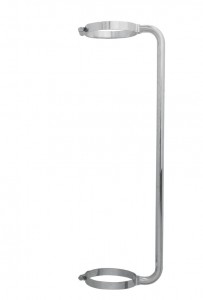 Chrome 34" Exhaust Grab Handle For 8" Exhaust