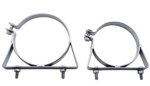 Stainless Steel Kenworth Frame Mount 7" Exhaust Clamp