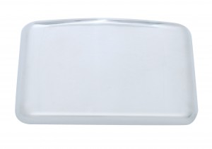 Stainless Steel Rectangular Horn Cover - 4 5/8" X 7 3/8"
