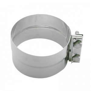 Stainless Steel 6" Exhaust Clamp W/ Hardware