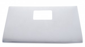 (Skpk) Stainless Steel 2002+ Kenworth Glove Box Cover