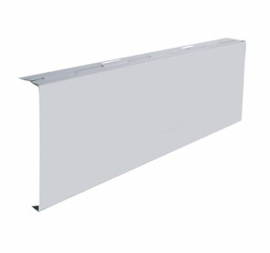 Stainless Steel Hinged Plate - 24" X 8"