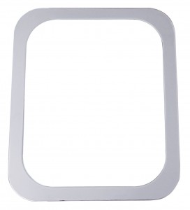 Stainless Steel Kenworth Lower Sleeper Window Trim