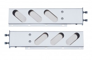 Stainless Steel Economy Spring Loaded Rear Light Bar With 3 3/4" Bolt Pattern