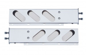 Stainless Steel Economy Spring Loaded Rear Light Bar With 2 1/2" Bolt Pattern