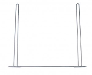 Stainless Steel 21"L X 24"W Straight Anti-Sail Bracket