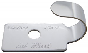 (Skpk) Stainless Steel Peterbilt 379 "Fifth Wheel" Switch Guard