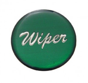 Glossy "Wiper" Sticker - Green