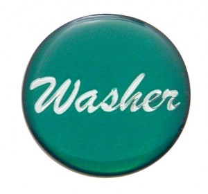 Glossy "Washer" Sticker - Green