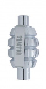 Chrome Aluminum "Grenade" Air Valve Knob - Tractor