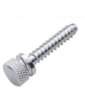 Chrome Freightliner Short Dash Screw - Plain