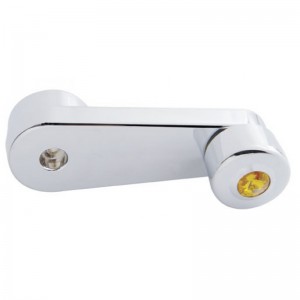 Chrome Plastic Freightliner Window Crank W/ Diamon