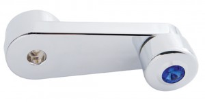 Chrome Plastic Freightliner Window Crank W/ Diamon