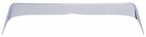 Stainless Steel Peterbilt 379 Bug Deflector W/ Hardware