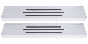 (2/Box) Stainless Steel Kenworth Regular Upper Steps - 37 1/2" X 7"