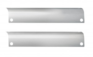 Stainless Peterbilt 386 Front Step Trims