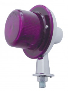 Honda Tanker Incandescent Light W/ 1 1/8" Arm - Purple