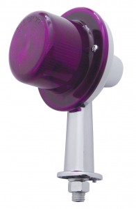 Honda Tanker Incandescent Light W/ 2 1/8" Arm - Purple