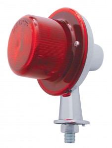 Honda Tanker Incandescent Light W/ 1 1/8" Arm - Red