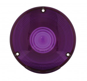 Plastic Turn Signal Lens - Light Purple