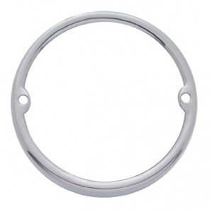 Stainless Steel Cab Light Bezel