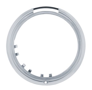Stainless Steel Peterbilt Headlight Bezel W/ Led Signal Light Cutout
