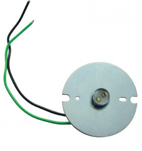 Cab Light Bulb Socket Plate - 1157 Double Contact