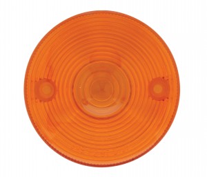 Plastic 3" Honda Light Lens - Amber