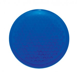 *Closeout* Dome Light Glass Lens - Blue