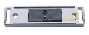 Chrome Mounting Bracket For 2 Bulb Rectangular Clearance/Marker Light