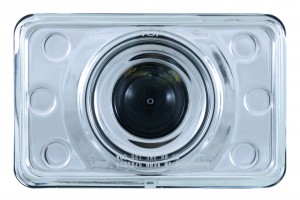 165Mm Crystal Projection Rectangular Headlight Bulb - Low Beam Only