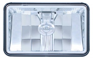 1 Led 6" X 4" Rectangular High Power Led Headlight - Low Beam