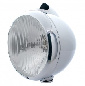 Chrome "Guide" Peterbilt Headlight - H4 Halogen