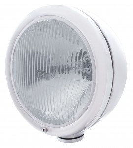 Chrome "Classic" Peterbilt Headlight - H4 Halogen