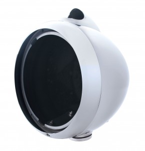 Chrome "Guide" Peterbilt Headlight Housing W/ Top Signal Light Cutout