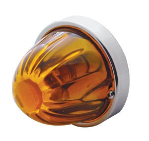 Cab Light Conversion Kit W/ Amber Watermelon Glass Lens - 1157 Double Contact Base
