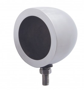 Stainless Steel Single Side 2 1/2" Light Housing - Bullet
