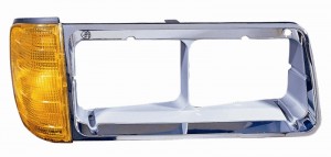 Led Freightliner Fld Headlight Bezel With Turn Sig