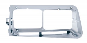 Led Freightliner Fld Headlight Bezel With Led Cuto