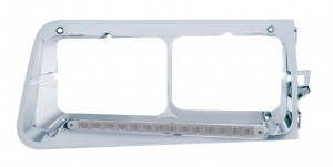 Led Freightliner Fld Passenger Side Headlight Beze